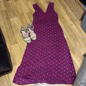 Maxi Lucky Brand size Large maxi; lovely print; perfect for summer!